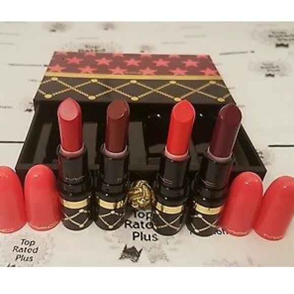 MAC Nutcracker Sweet Red Lipstick Kit - Picture 4 of 5